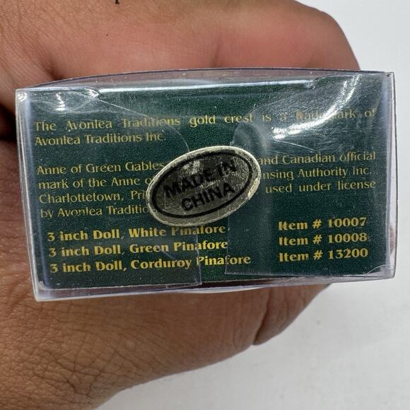 Anne of Green Gables 3” Porcelain Mini Doll — NIB Heritage Edition - Picture 3 of 3